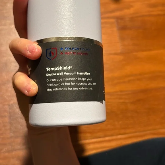 Hydro Flask 24 Oz Standard Mouth Bottle with Flex Cap Lid | Fog (NWT) - Picture 8 of 13